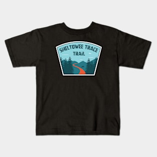 Sheltowee Trace Trail Kentucky Tennessee Kids T-Shirt